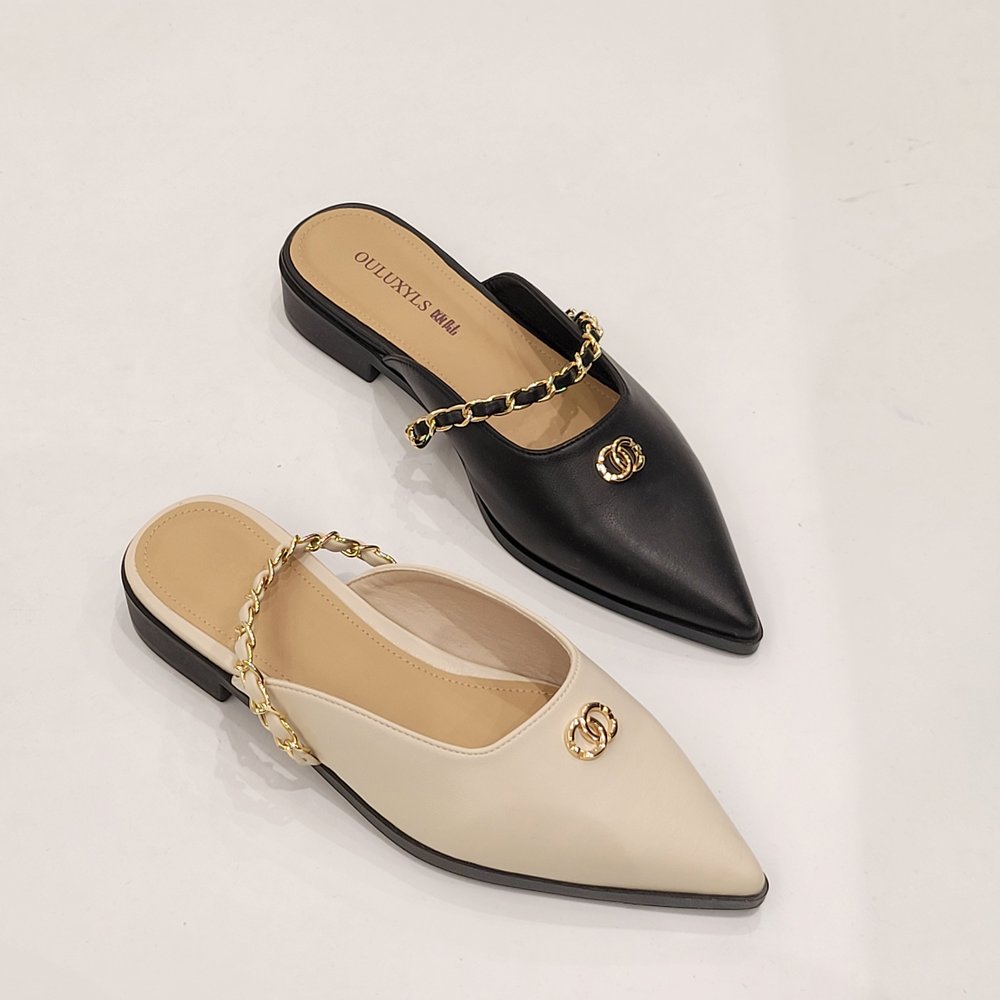 317133-2凉鞋后空凉拖鞋黑色3536