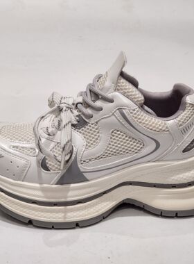 JQ64009厚底特价清版厚底增高老爹鞋女百搭休闲运动鞋透气