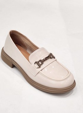 76033清版处理乐福鞋百搭平底舒适英伦风小皮鞋