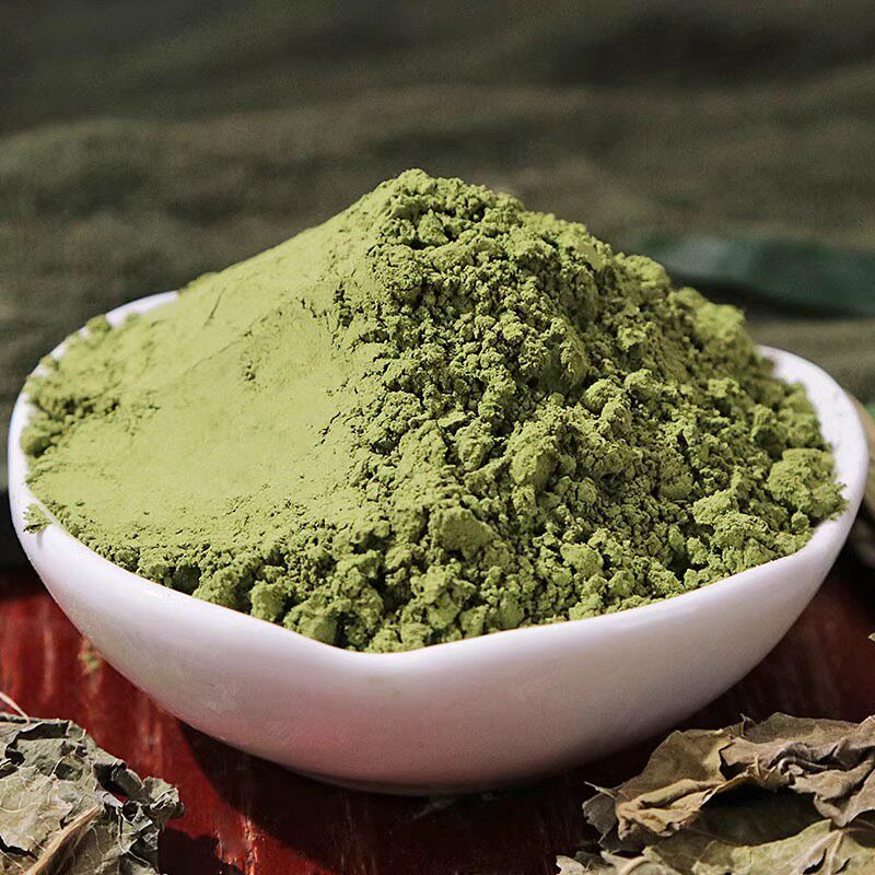桑叶粉纯天然食用野生干桑叶粉桑叶茶粉霜桑叶粉中草药500克包邮