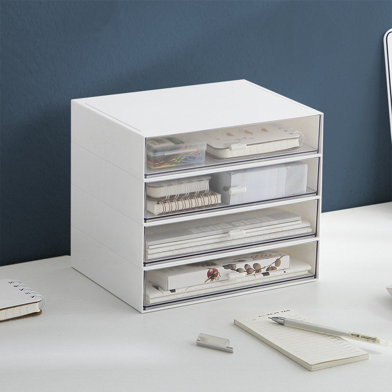 神器学生文具防尘网红桌面收纳盒