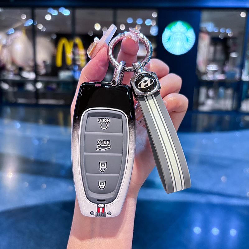 现代途胜L钥匙套金属渐变保护款