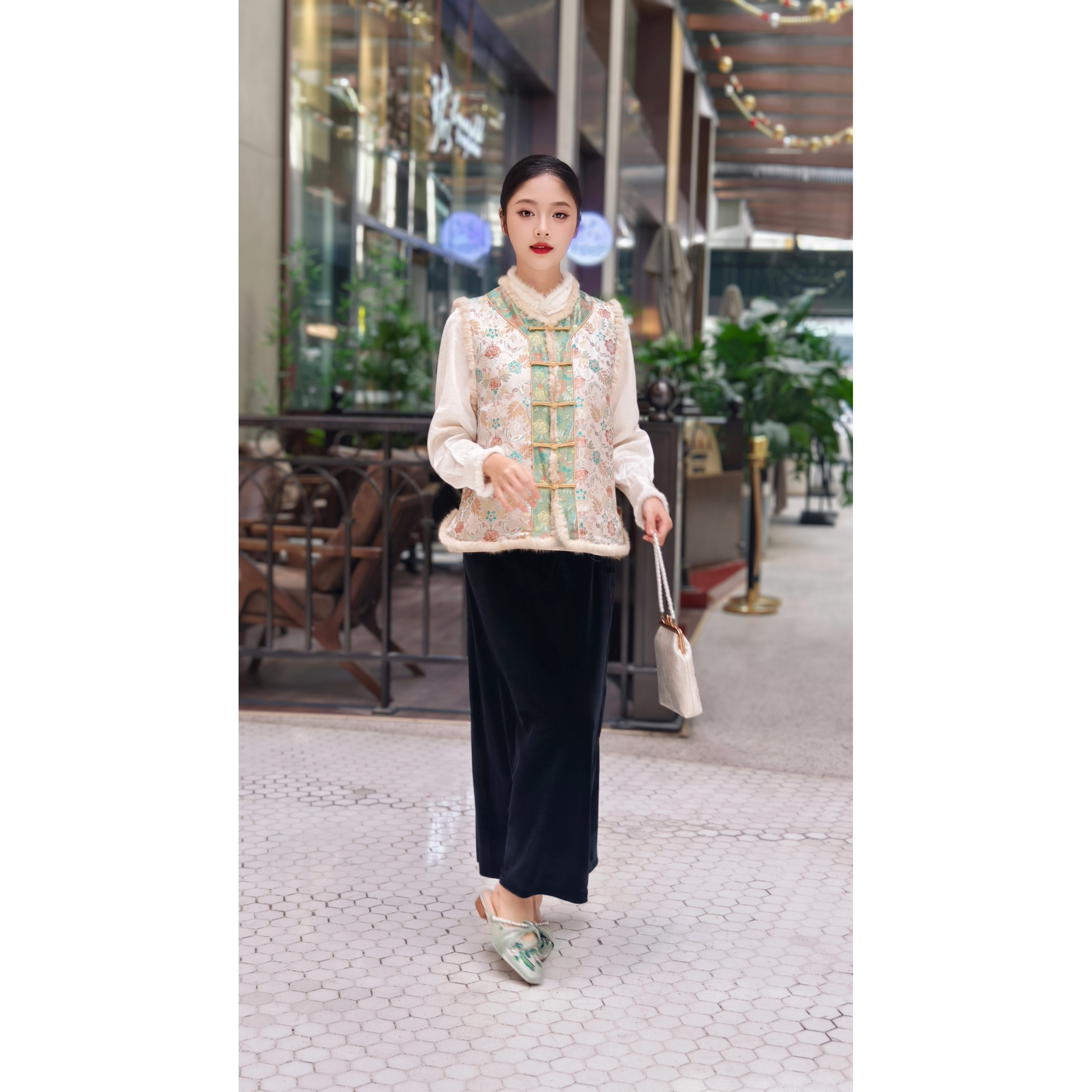 【苍葭】喜悦质造新中式国风气质时尚复古新中式外套