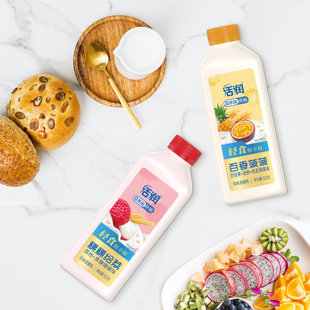 新希望活润爆爆珠0蔗糖大果粒酸奶910g轻食畅享桶 送货上门