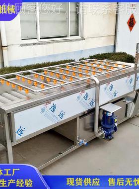 全自动土豆清 洗机连续式根茎类参清洗设备 平CEH行人毛洗药材机