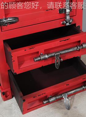 柜工业风集装箱LD-56028柜柜子斗柜储物复古边抽屉多功能收纳柜柜