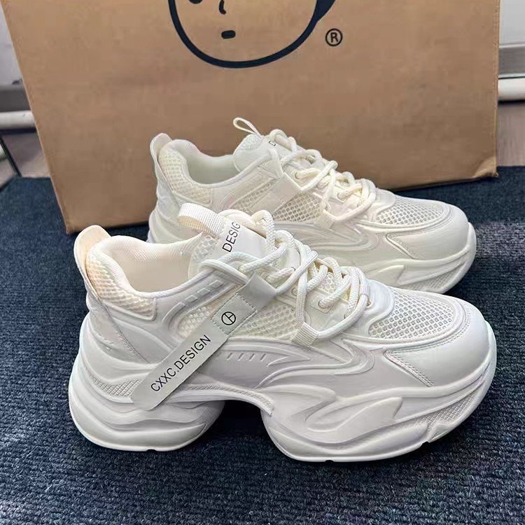 女鞋老爹鞋厚底运动小白鞋