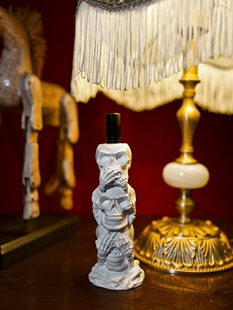 非礼勿说勿视勿看骷髅香水 骷髅士兵 20ML Edt 随机送一款包包