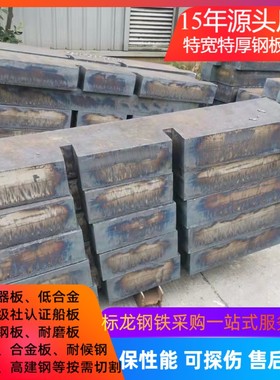 Q460ND 特厚板零割按图下料数控切割高强度板零割Q550D标之龙仓库