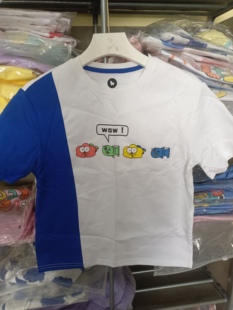 马其顿 儿童男女童 短袖棉