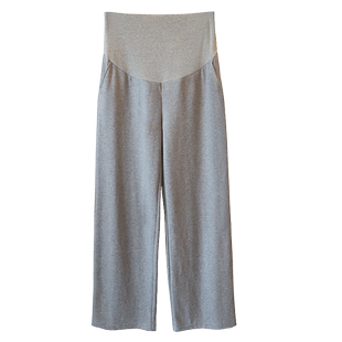 孕妇裤子春秋外穿阔腿裤宽松休闲运动裤冬季加绒加厚秋冬孕妇冬装