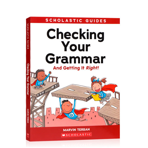 进口英文原版正版 Scholastic Checking Your Grammar学乐英语语法检查指南语法学习 儿童英语教辅工具书8-12岁 提升英语阅读水平