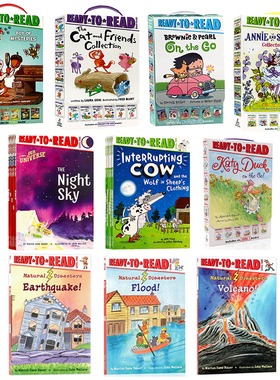 Ready-to-Read系列 安妮和雪球6本盒装 The Cat and Friends Collection 英文原版 儿童英语分级读物 2-5岁 平装 Cynthia Rylant