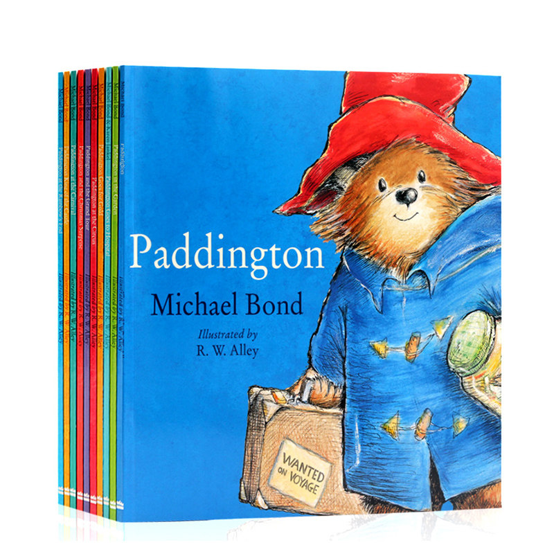 帕丁顿熊图画故事书系列10册 进口英文原版绘本 paddington