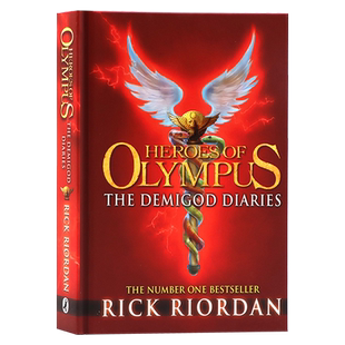 Diaries Riordan 混血人日记 Rick 青少年奇幻文学 奥林匹斯英雄半神外传 Demigod The 英文原版 混血营英雄 波西杰克逊系列
