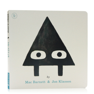 三角形 Triangle 英文原版绘本 形状三部曲 凯迪克奖作者 Jon Klassen 乔恩克拉森 幼儿形状启蒙认知英文读物 纽约时报畅销书