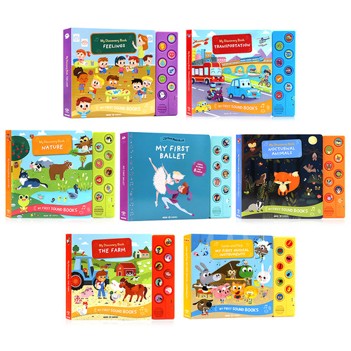 按键触摸发声书纸板书