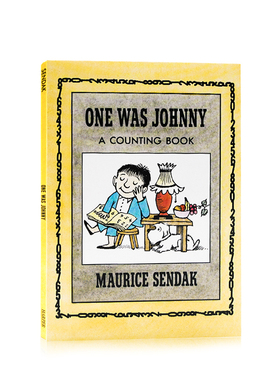 进口英文原版正版One Was Johnny:A Counting Book数字书廖彩杏推荐书单 名家绘本Maurice Sendak 安徒生插画大奖儿童睡前趣味故事
