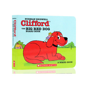 大红狗克利弗德 CLIFFORD THE BIG RED DOG 英文儿童纸板书 进口英文原版正版绘本