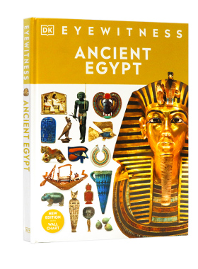 DK百科古埃及 Ancient Egypt 英文原版探险法老土地上的奇迹和财富的图片指南历史文明百科DK畅销书目击者系列精装全彩插图