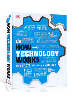 DK 技术如何工作的 英文原版 How Technology Works The Facts Simply Explained  简明解释技术原理 STEM 科普百科书籍