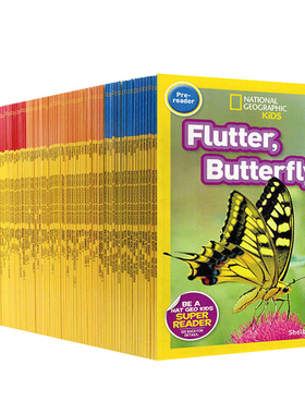 100元5件 美国国家地理儿童 National Geographic Kids Readers Pre/Level 1/2/3 英文原版进口图书科普百科认知读物英语分级阅读