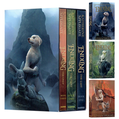 最后的物种3册套装英文原版章节小说 Endling 3 Book Paperback Box Set 奇幻主题纽伯瑞文学奖获得者伊凡作者Katherine Applegate