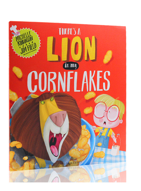 进口英文原版正版 There's a Lion in My Cornflakes 作者 Michelle Robinson 出版社 Bloomsbury 平装大开绘本