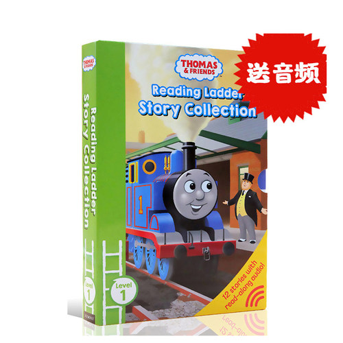 进口英文原版正版 托马斯分级阅读入门级6册 Thomas and Friends Reading Ladder盒装 小火车托马斯和朋友们3-8岁