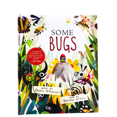 进口英文原版正版 有些昆虫 Some Bugs 凯迪克大奖作者Brendan Wenzel新作They All Saw a Cat 精装大开 动物启蒙精美插画