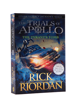 英文原版 The Trials of Apollo Book 4 The Tyrant’s Tomb 科幻小说 阿波罗的审判4 暴君的陵墓 波西杰克逊系列percy Jackson
