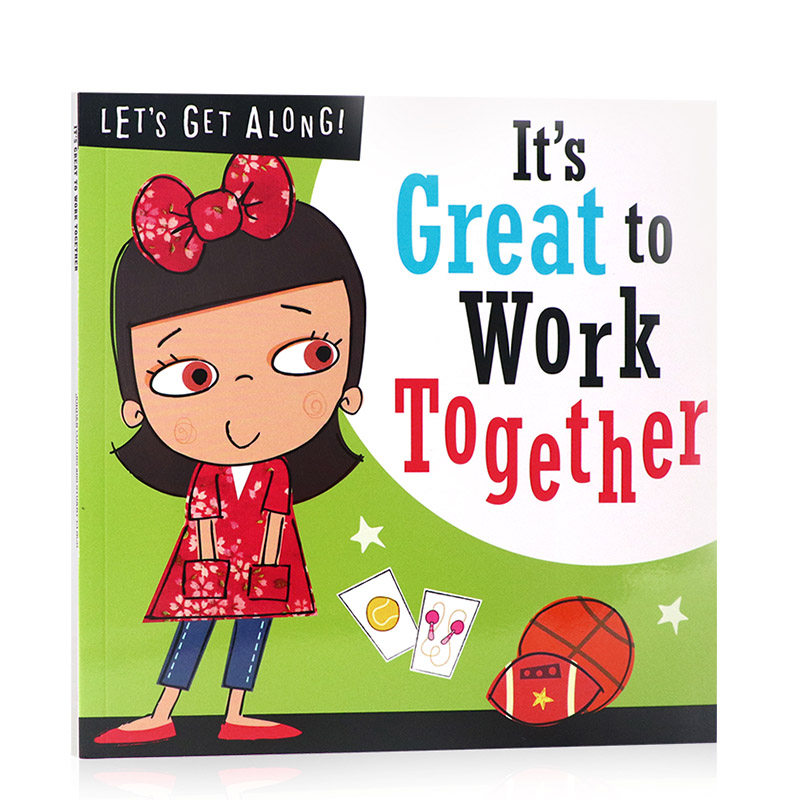 英文原版绘本lets get along系列 its great to work together