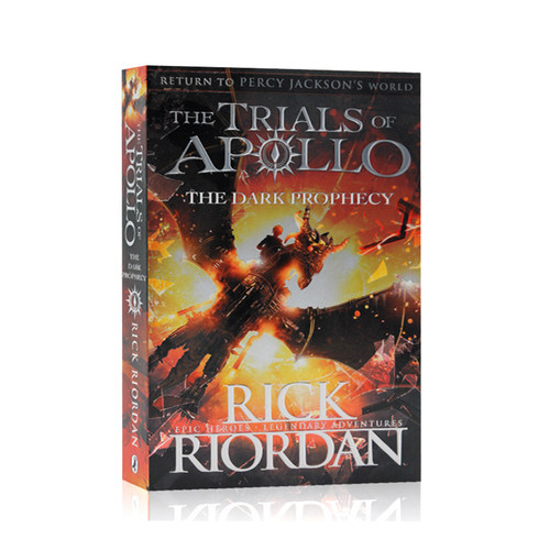 percy Jackson 进口英文原版正版 The Trials of Apollo 阿波罗的审判系列 小说 The Dark Prophecy波西杰克逊
