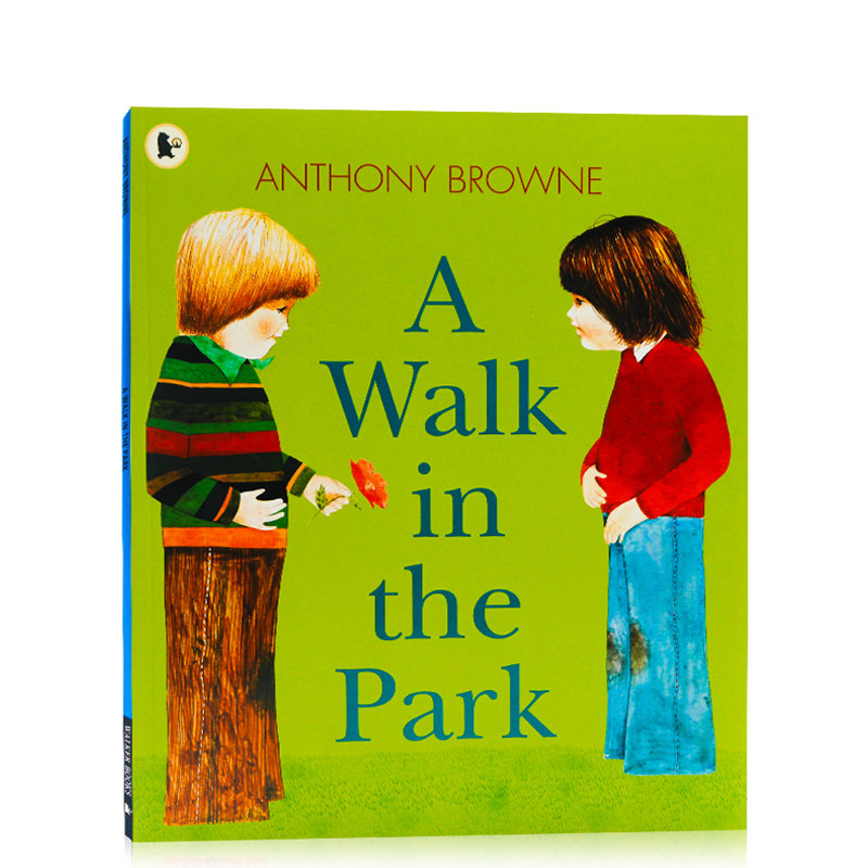 the park anthony browne 在公园里散步 安东尼布朗名家绘本 儿童英语