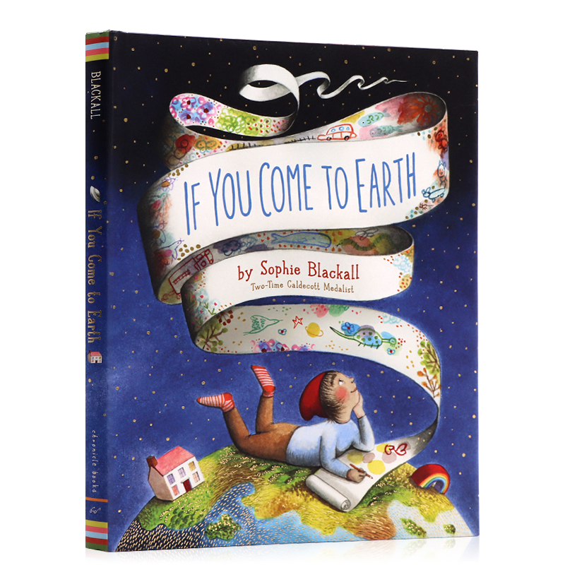 英文原版绘本 If You Come to Earth如果你生活在地球 环保主题 5-8岁儿童启蒙绘本精装大开图画书 凯迪克获奖得主Sophie Blackall