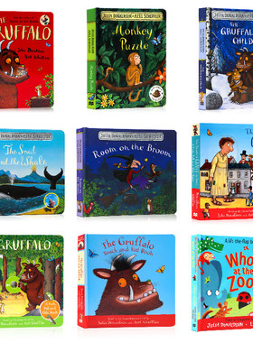 gruffalo 咕噜牛绘本 Julia Donaldson 朱莉娅唐纳森 咕噜牛小妞妞 英文原版绘本小瓢虫听故事英语启蒙儿童图画故事书亲子趣味阅读