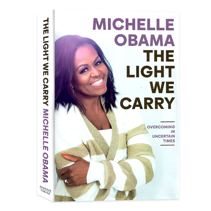 我们携带的光 The Light We Carry 米歇尔奥巴马 英文原版 2022新书传记自传 Michelle Obama 在不确定的时代克服 人物传记精装书