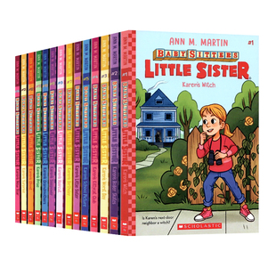 保姆俱乐部 英文原版 小保姆系列小说14册套装 Little Baby Sister Sitters 幽默章节文字小说 学乐出版 奈飞2020同名高分美剧原著