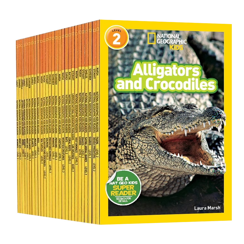美国国家地理分级阅读英文原版 National Geographic Kids level 2 人文动物 二阶段26册 全彩版儿童百科书Readers进口英语童书