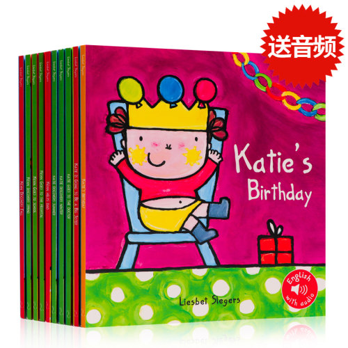 Kevin Katie凯文凯蒂生活体验系列10册 clavis绘本 英文原版绘本 低幼儿童生活题材 英语启蒙图画故事书 亲子共读0-3/3-6岁