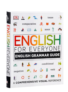 DK英语语法指南 English for Everyone人人学英语 English Grammar Guide 进口英文原版 英语学习教材 自学书籍 综合训练参考书