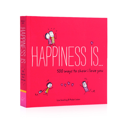 幸福是表达我爱你的500种方式 Happiness Is 500 Ways to Show I Love You 英文原版绘本 治愈系全年龄段 儿童漫画图画书