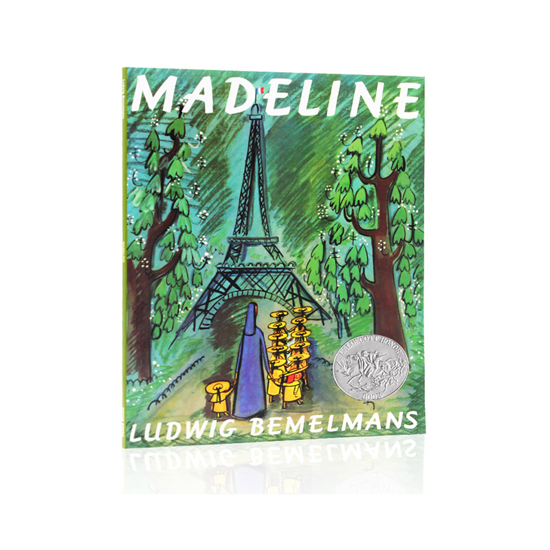 Madeline 玛德琳 进口英文原版正版 廖彩杏推荐书单吴敏兰韵文与歌谣建立快乐记忆美国Top100 百本必读凯迪克银奖作品绘本亲子读物