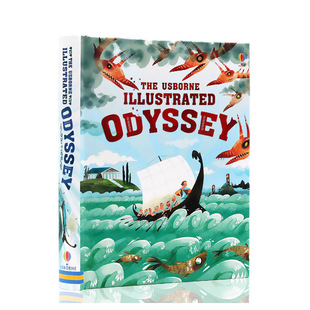 精装 儿童英语课外阅读故事书 Odyssey奥德赛 英文原版 Usborne出品 儿童英语故事书 绘本Illustrated 插图故事书精装
