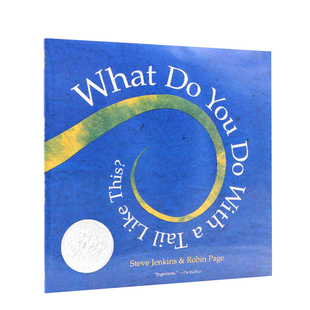 绘本 Like 凯迪克银奖 儿童英语启蒙图画书 这样 平装 You What Tail with 英文原版 This 尾巴可以做什么