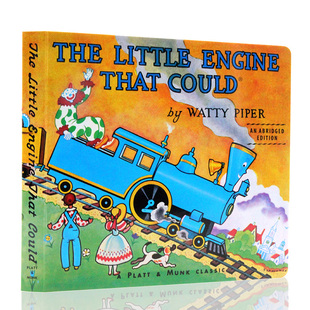 Little Could 原版 The 5岁 进口英文版 Engine 正版 小火车头做到了培养孩子 勇敢 That 自信心英语启蒙纸板书绘本图画书0