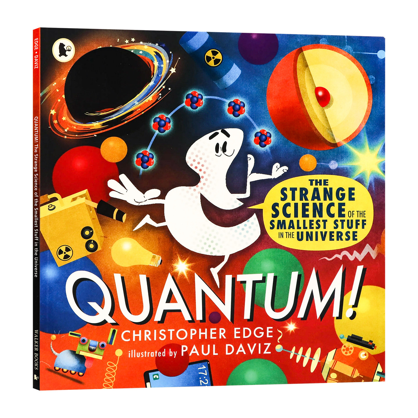 量子科学英文原版绘本 Quantum The Strange Science of the Smallest Stuff in the Universe 儿童微观宇宙趣味科普读物STEM 启蒙