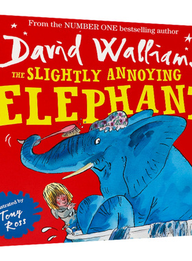 David Walliams 大卫威廉姆斯 有点烦人的大象 英文原版 The Slightly Annoying Elephant 少年幽默成长课外阅读 儿童启蒙冒险故事
