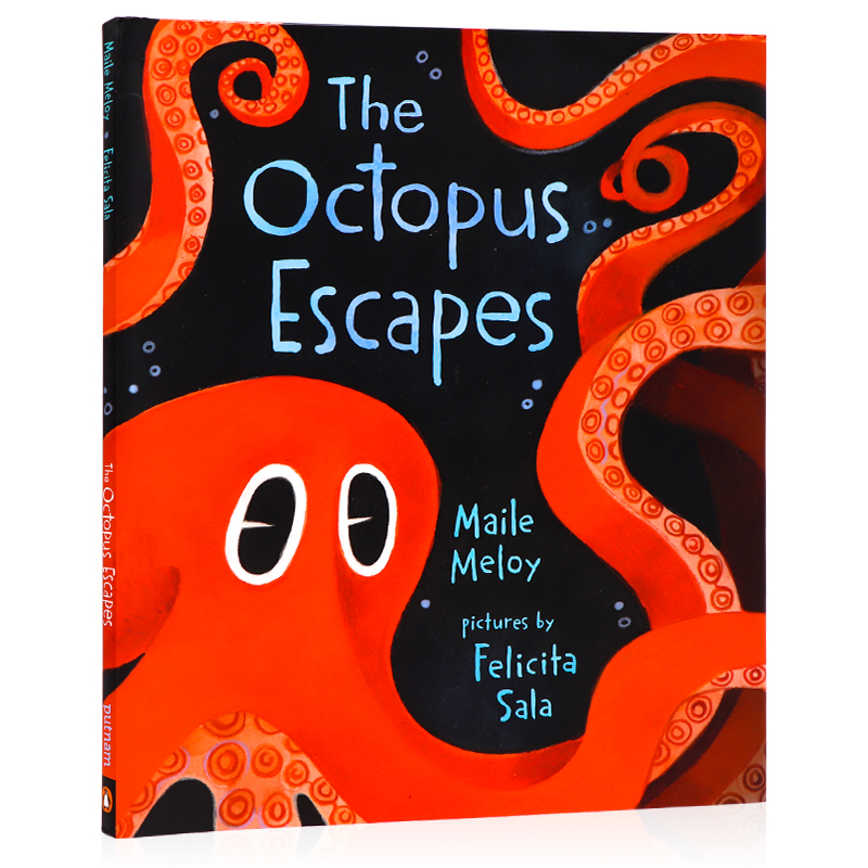 安徒生插画师奖得主 八爪鱼大逃亡 The Octopus Escapes 英文原版绘本 Felicita Sala 儿童英语启蒙认知趣味阅读图画故事书精装