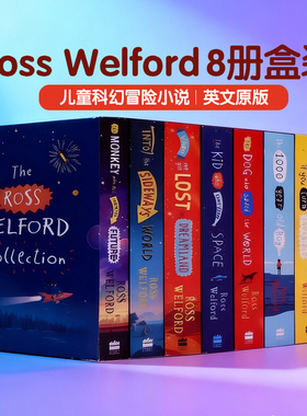 Ross Welford  罗斯韦尔福德8册盒装 英文原版小说 一只仓鼠的时间旅行 Time Travelling with a Hamster 儿童科幻冒险小说
